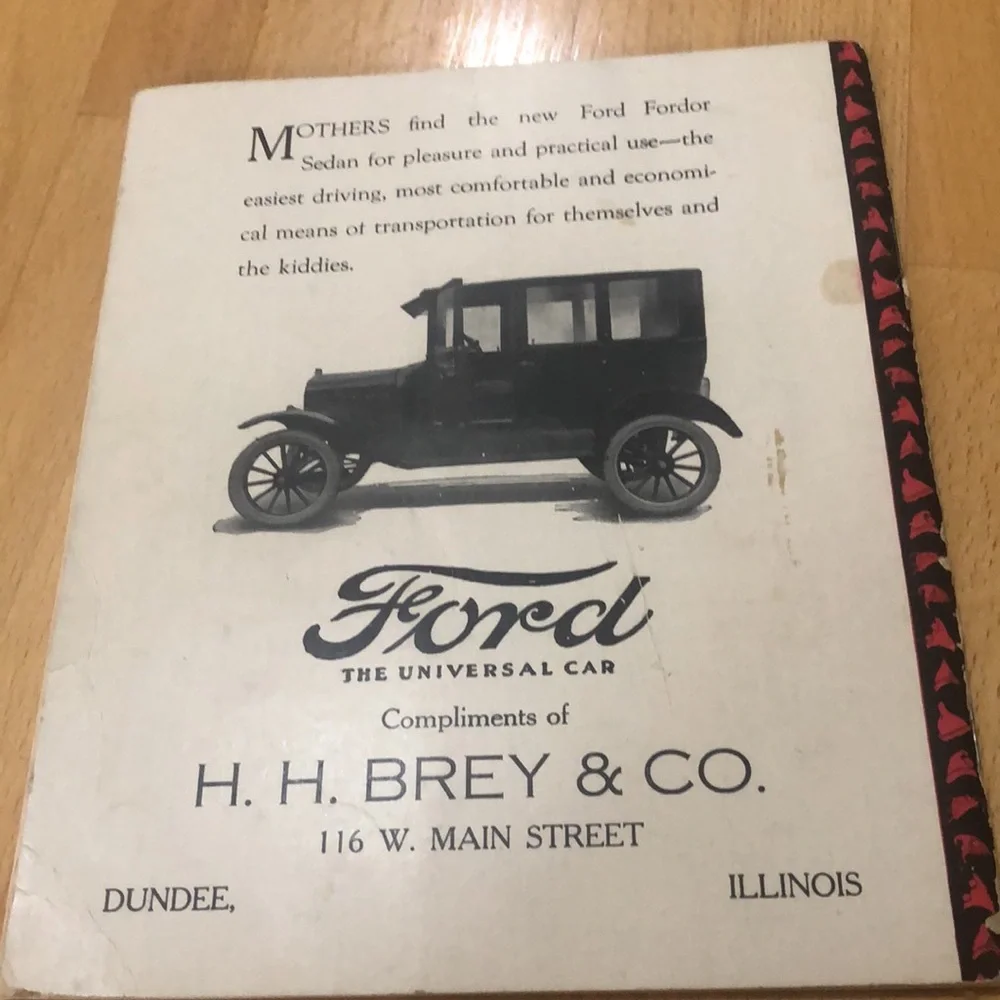 Antique (1923) The Children's Party Book w/ Frances Tipton Hunter Illust…
